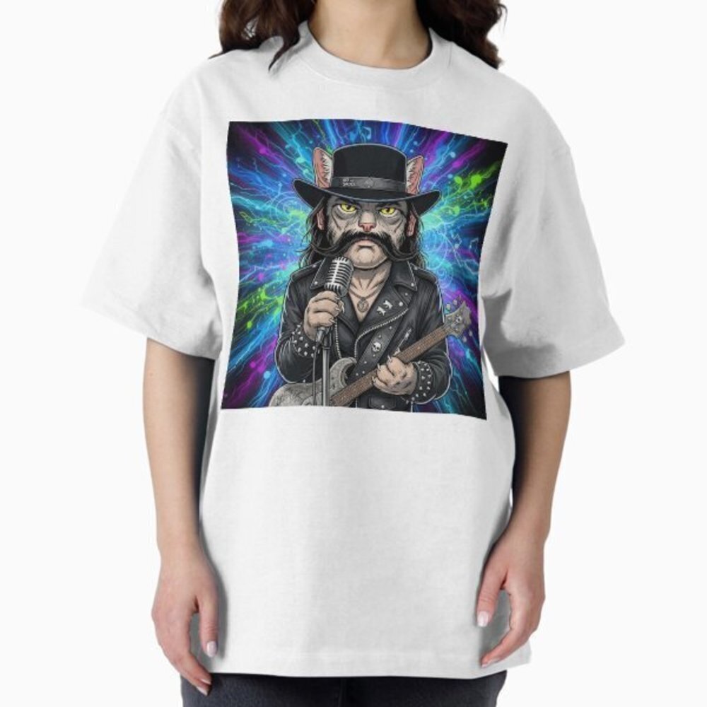 Lemmy Killmeowster Ace Of Paws T-Shirt